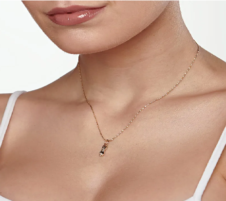 Pingente figa banhado a ouro 18k